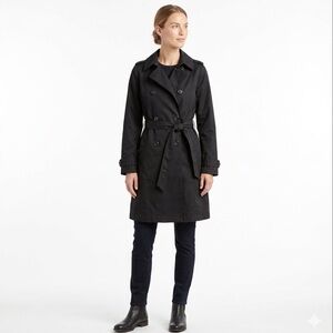 L.L. Bean Double Breasted Trench Coat  - Small